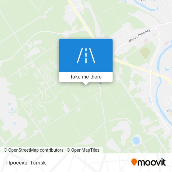 Просека map