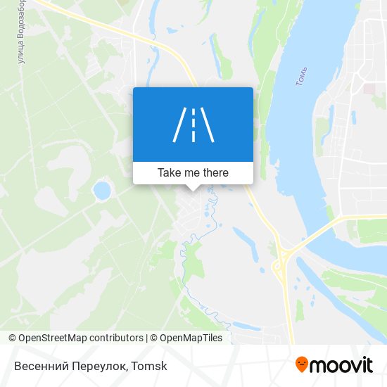 Весенний Переулок map