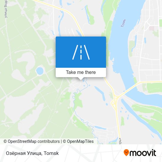 Озёрная Улица map