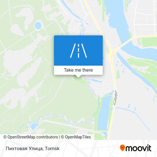 Пихтовая Улица map