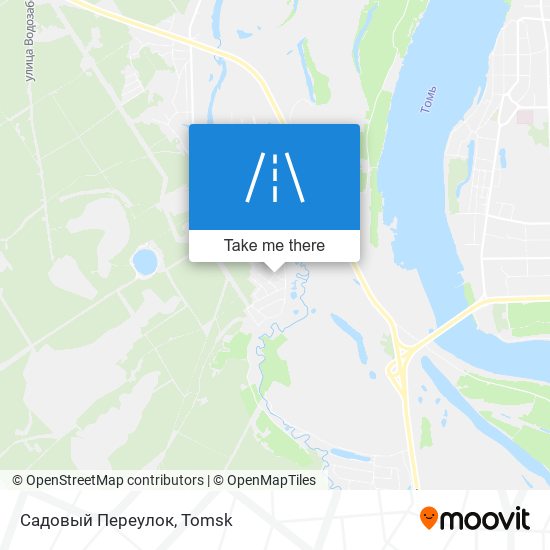 Садовый Переулок map