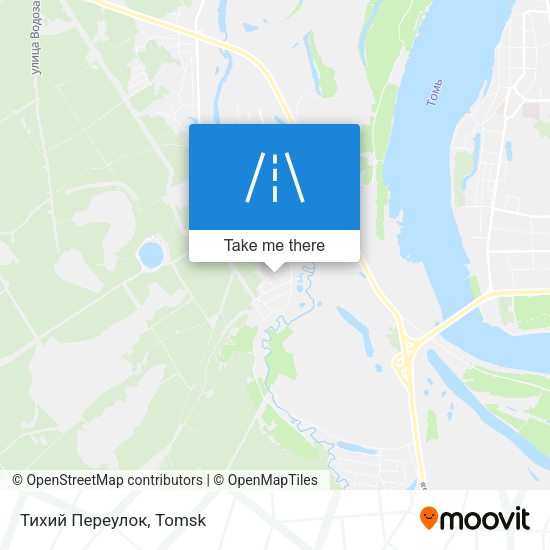 Тихий Переулок map