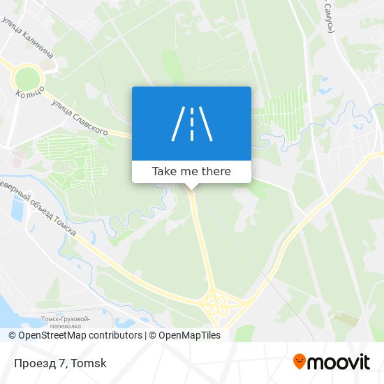 Проезд 7 map