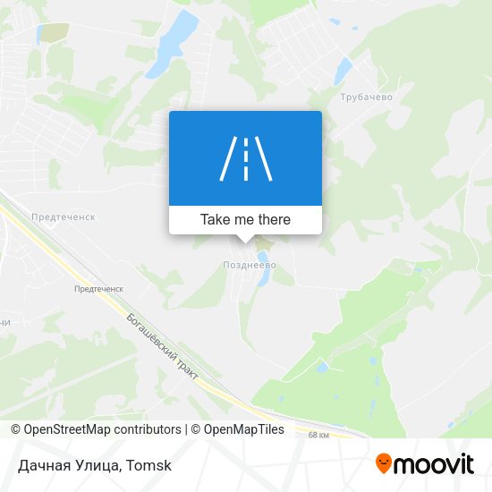 Дачная Улица map