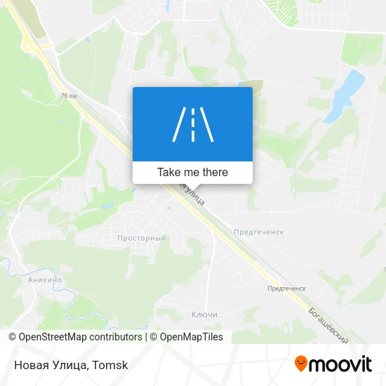 Новая Улица map