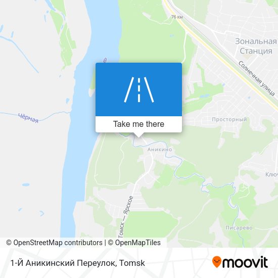 1-Й Аникинский Переулок map