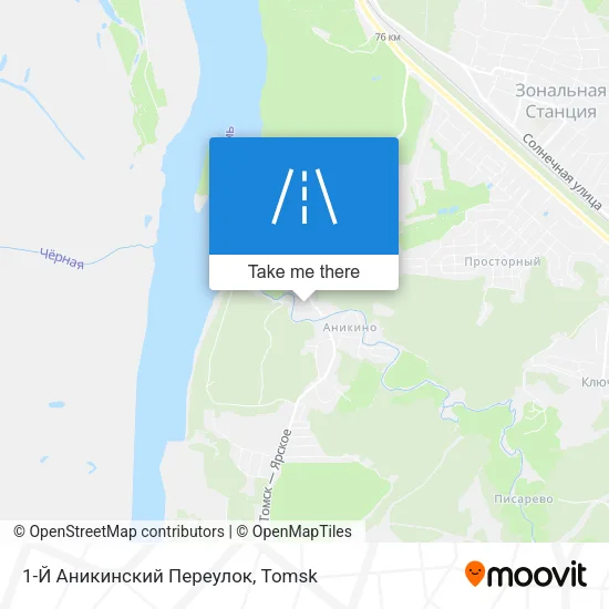 1-Й Аникинский Переулок map