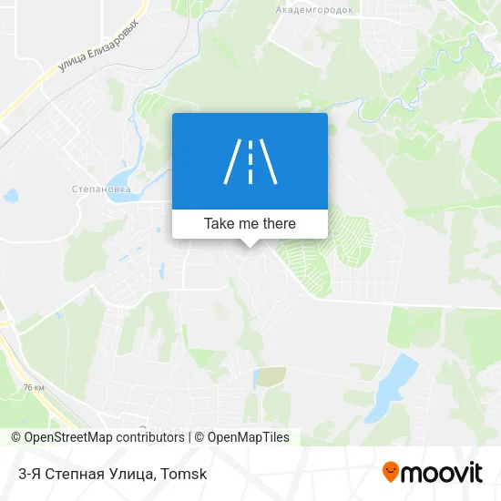 3-Я Степная Улица map