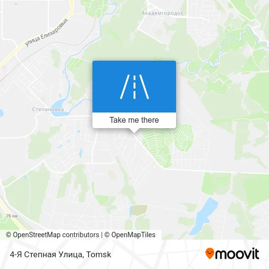 4-Я Степная Улица map