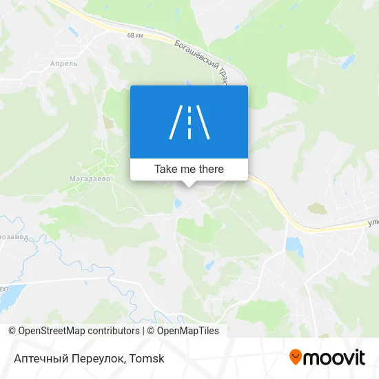 Аптечный Переулок map