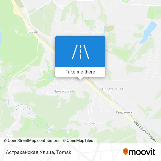 Астраханская Улица map