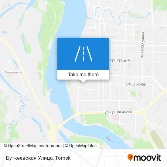 Буткеевская Улица map