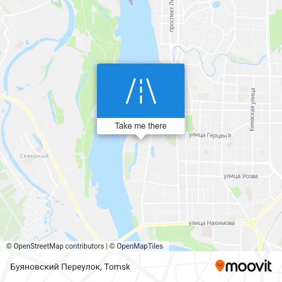 Буяновский Переулок map