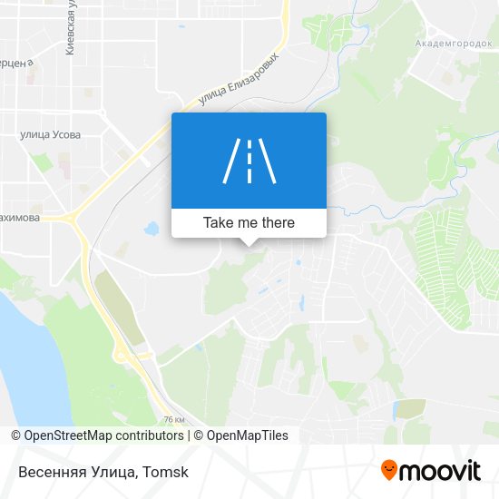 Весенняя Улица map