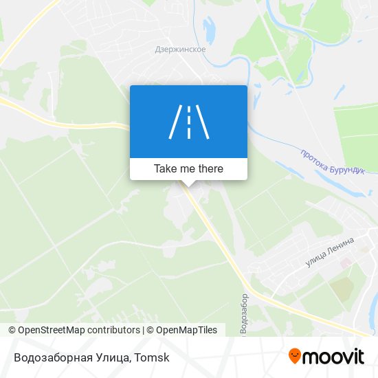 Водозаборная Улица map