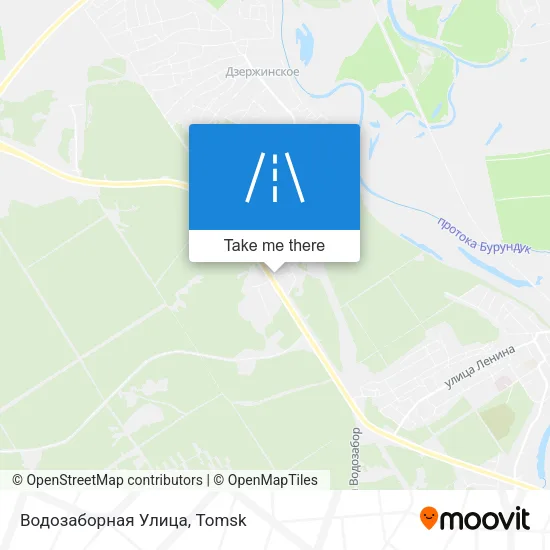 Водозаборная Улица map