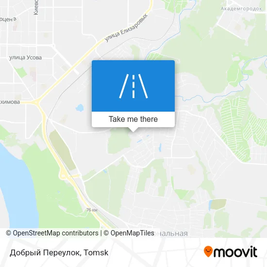 Добрый Переулок map