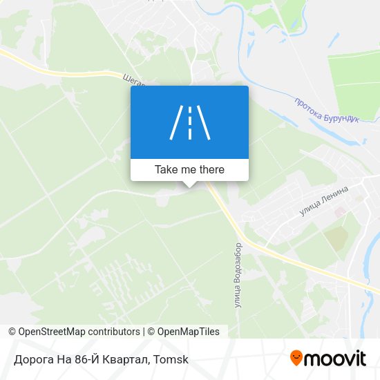 Дорога На 86-Й Квартал map