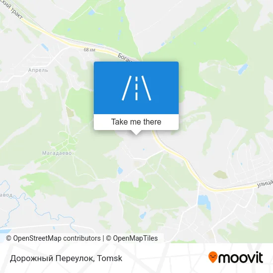 Дорожный Переулок map