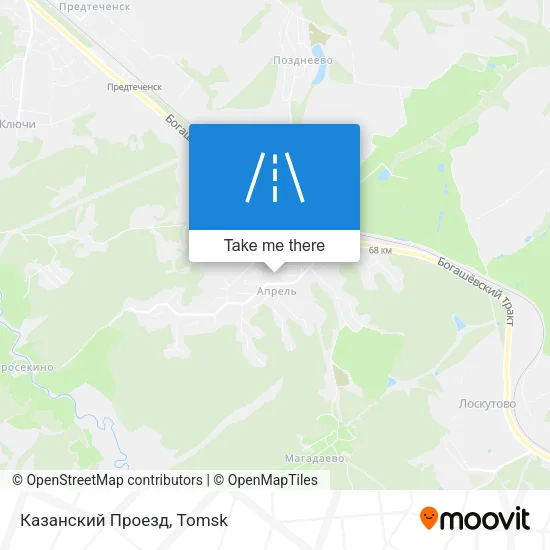 Казанский Проезд map