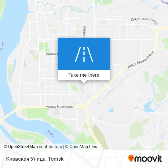 Киевская Улица map