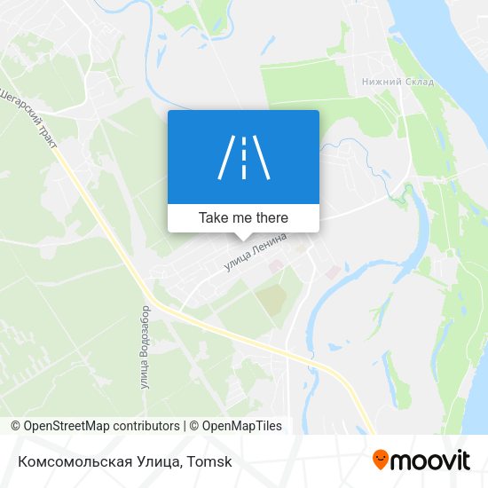 Комсомольская Улица map