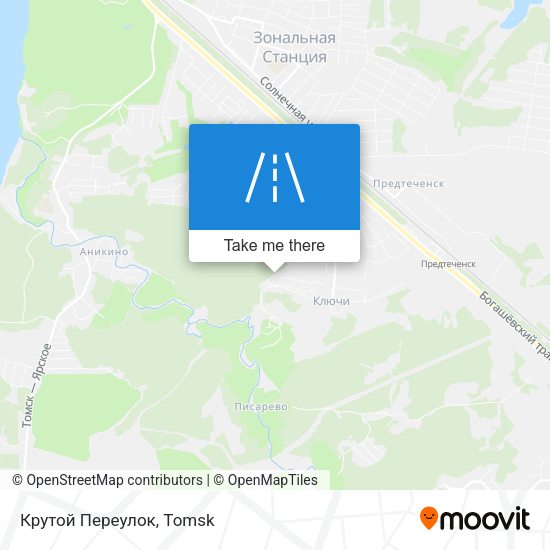 Крутой Переулок map