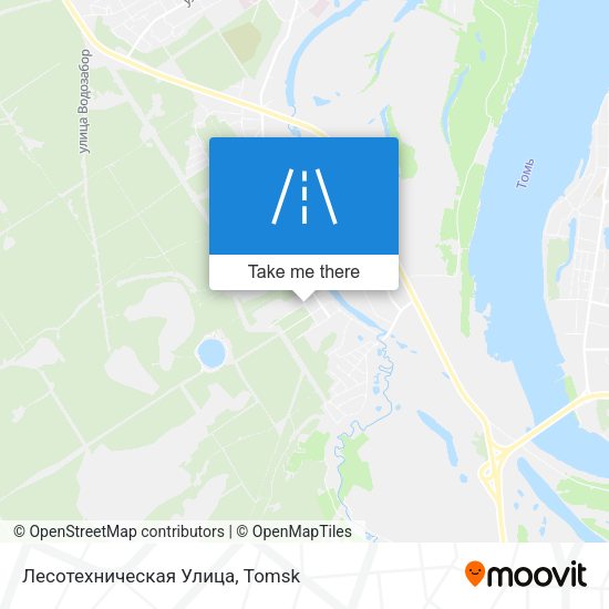Лесотехническая Улица map