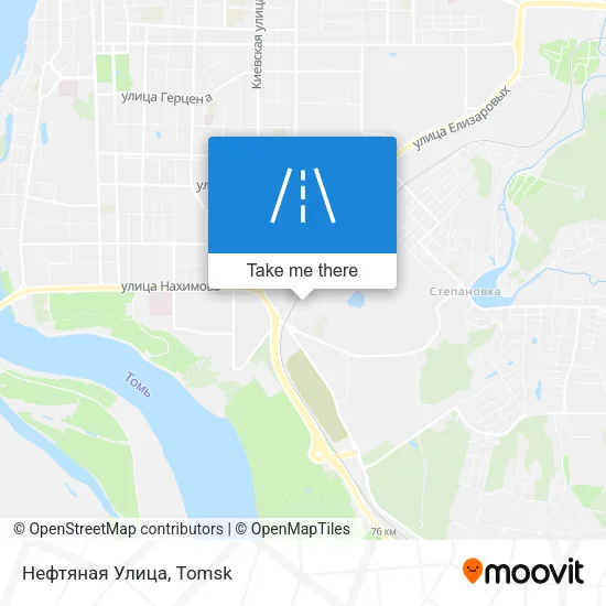 Нефтяная Улица map