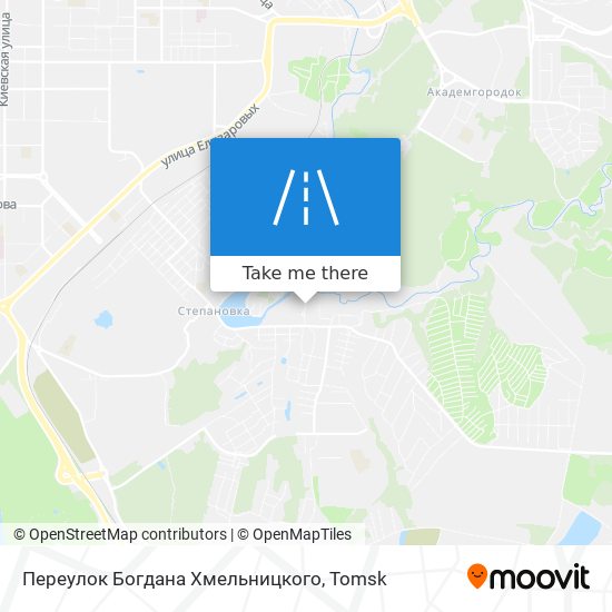 Переулок Богдана Хмельницкого map