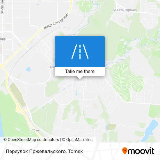 Переулок Пржевальского map