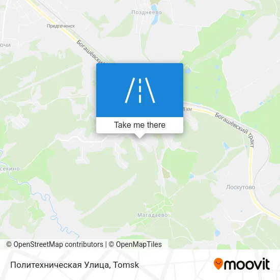 Политехническая Улица map