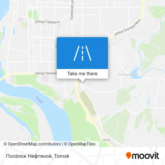 Посёлок Нефтяной map