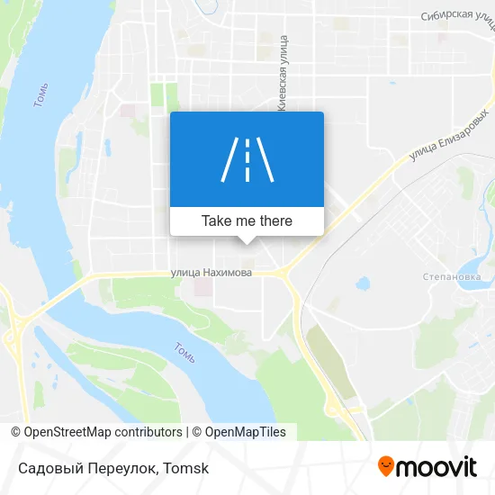 Садовый Переулок map