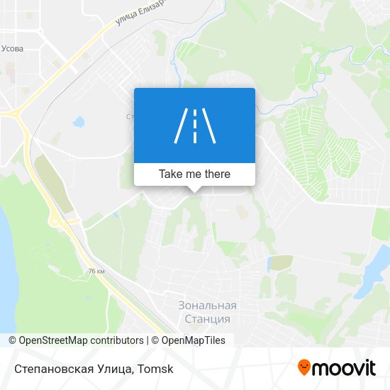 Степановская Улица map