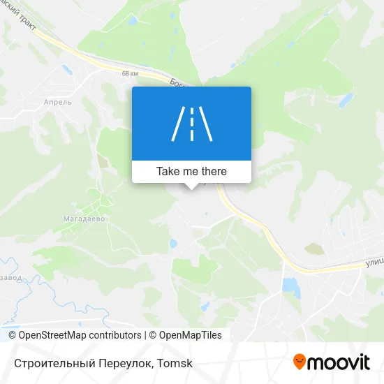 Строительный Переулок map