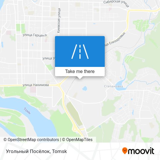 Угольный Посёлок map