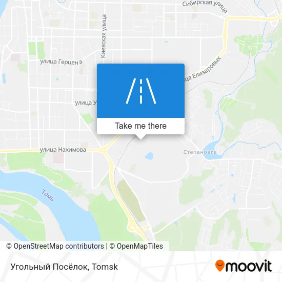 Угольный Посёлок map