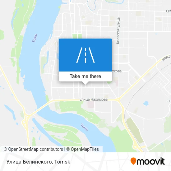 Улица Белинского map