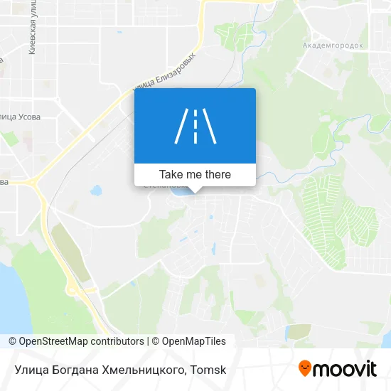 Улица Богдана Хмельницкого map