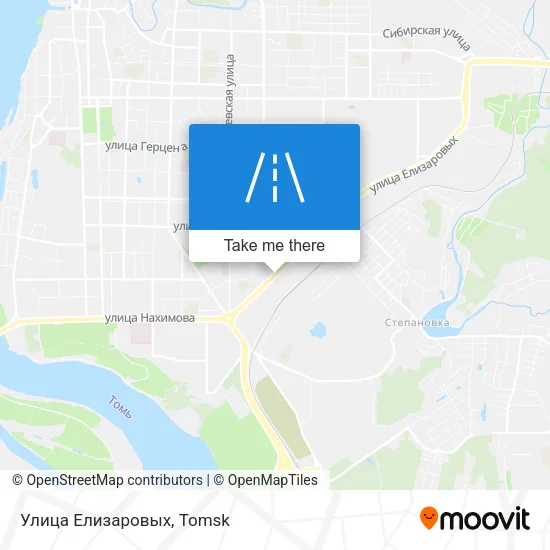 Улица Елизаровых map