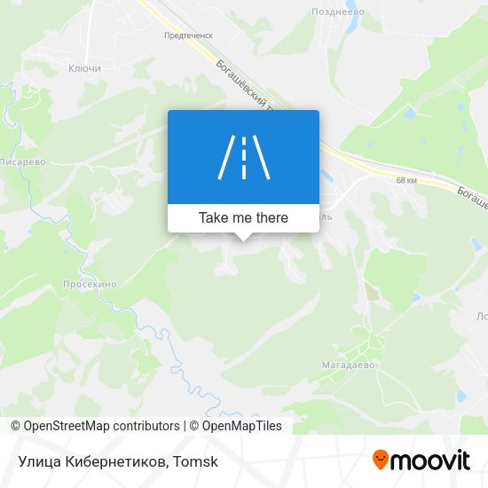 Улица Кибернетиков map