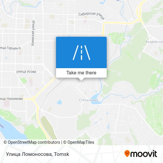Улица Ломоносова map