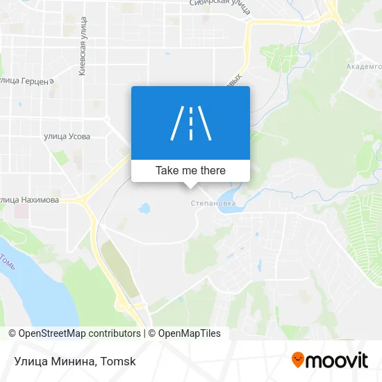 Улица Минина map