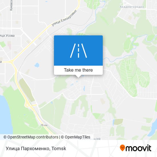 Улица Пархоменко map