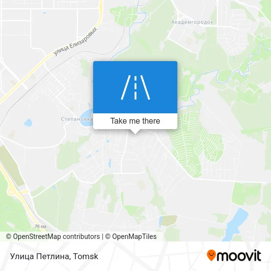 Улица Петлина map