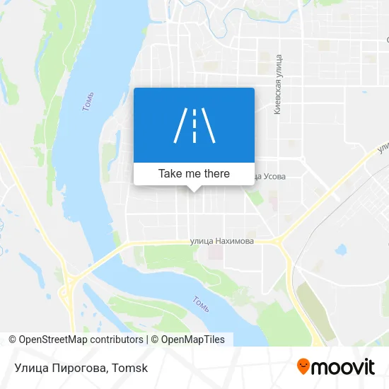 Улица Пирогова map