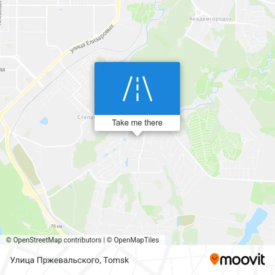 Улица Пржевальского map