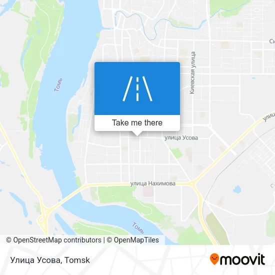 Улица Усова map