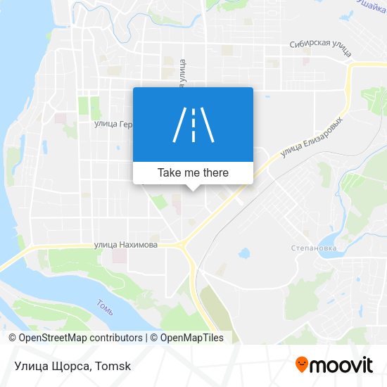Улица Щорса map